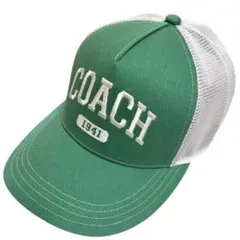COACH ネイビー メッシュキャップ 1941 - メルカリ