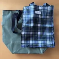 エコバッグと保冷トートバッグ