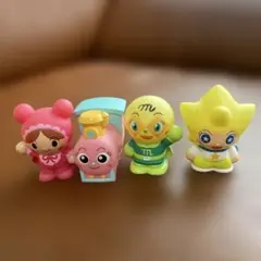 アンパンマンキャラクター ゆび人形4体セット
