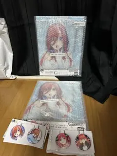 一番くじ　五等分の花嫁　C賞　中野三玖　バストアップアクリルボード　2枚