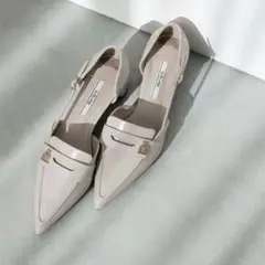 美品✨Her lip to Trois Heel Loafers36 22.5