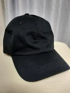 14+ 深め無地キャップ レディース.メンズ フリーサイズ黒