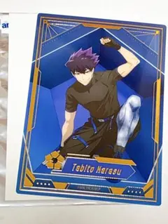 ブルーロック readyfight 箔押し風クリアカード 烏旅人