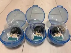 きゃらっくおでかけフィギュア　糸師凛　ブルーロック3個セット キーホルダー