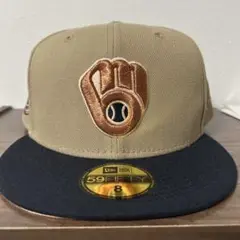 New Era 59FIFTY メジャーキャップ　　ブリュワーズ