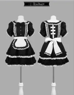 DimMoire ディムモアール 絶メイドワンピースII Black 黒 - メルカリ