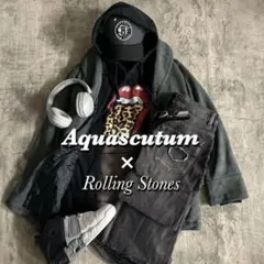 c-boy Aquascutum × Rolling Stones フレアパンツ