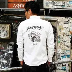 OF THE NEIGE STYLE SKULL HEADシャツのサムネイル