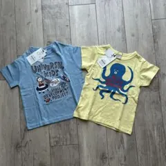 新品　未使用　タグ付き　110㎝　Tシャツ　2枚のサムネイル