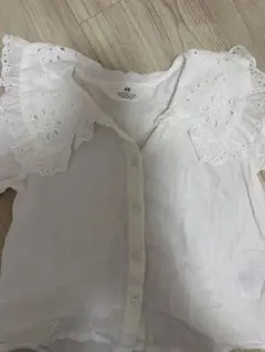 H&M 襟長袖シャツ　4-5y
