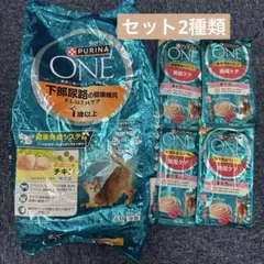ピュリナワン 猫用 下部尿路の健康維持 チキン 2kg＋まぐろペースト(４袋)のサムネイル