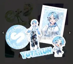 ゆたくん 缶バッジ アクキー すにすて SneakerStep 缶バ 缶バッジ スターターグッズ ゆたくん