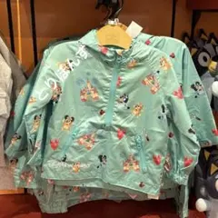 【海外ディズニー限定】Disney Bluey ウィンドブレーカー　ポケッタブル 海外ディズニー限定】Disney Bluey ウィンドブレーカー ポケッタブル