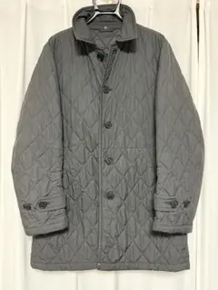 23区　キルティングコート　チャコールグレー 中古・古着通販】23区 (ニジュウサンク) 中綿 キルティング チェック柄