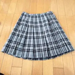 EASTBOYチェック柄プリーツスカート