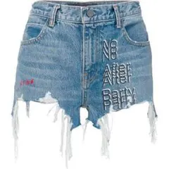 Alexander Wangデニムショートパンツ