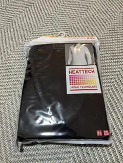ユニクロ ヒートテックVネック 9分袖 XXL ブラック 新品