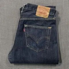 00s Levi's 501 濃紺 ジーンズ オールドリーバイス 極東 Y2Kのサムネイル