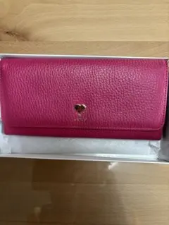 皇居 財布 ローズピンク 本革 二つ折り財布 がま口 - メルカリ