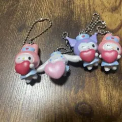 サンリオ　ナーススイングマスコット　4個セット