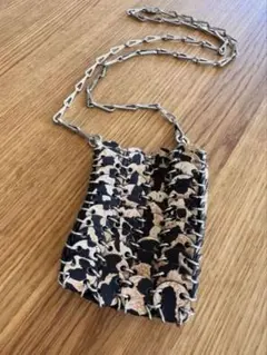 【極美品】パコラバンヌ　ショルダーバッグ　チェーンストラップ　2way 中古・古着通販】PACO RABANNE (パコラバンヌ) チェーンショルダー