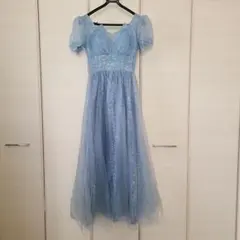 ★お値下げ中　カラードレス　水色　Sサイズ