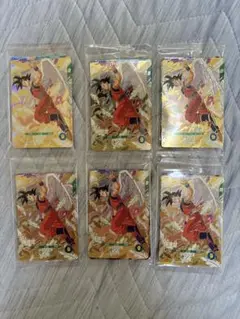 ドラゴンボールスーパーダイバーズ　孫悟空　ベジータ　バーダック　店頭配布　×6