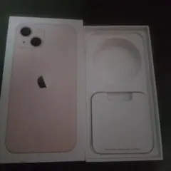 iPhone 13 ピンク色 箱のみ