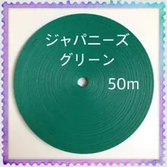 【H094】⭐️ジャパニーズグリーン⭐️訳ありクラフトバンド 50m