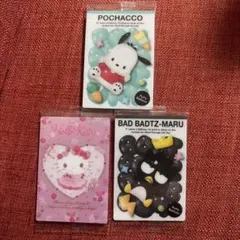 サンリオキャラクターズ ウエハース11 キティ　バツマル　ポチャッコ