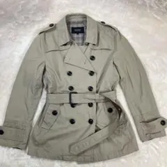 バーバリー ブラックレーベル トレンチコート ベージュ系 Mサイズ