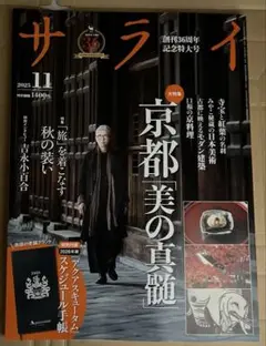 サライ2025年11月　創刊36周年記念特大号　付録無し　匿名配送
