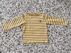 Petit Bateau 長袖カットソー ボーダー　4ans/104cm