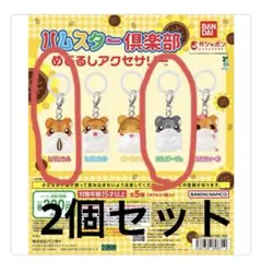 ハムスター倶楽部 めじるしアクセサリー しげっちA、えんどーくん2個セット