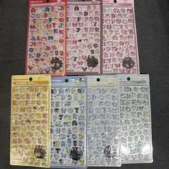 正規品　新作　ボンボンドロップシール　文字　サンリオ　moji　7枚
