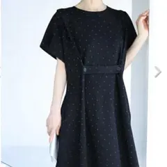 月末価格✨定価2万円✨ビアズリー コットン カットコンビフレア