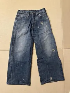 SUGERHILL FADED MODERN WIDE DENIM