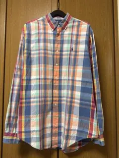 Ralph Lauren ラルフ　長袖　チェック柄シャツ XL