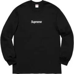 Supreme Box Logo L/S Tee Black Mサイズ