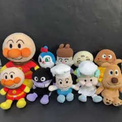 アンパンマン ぬいぐるみ10体まとめ売り プリちぃ★ビーンズ コレクション