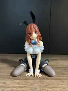 五等分の花嫁 中野三玖 バニー フィギュア　desktop cute プライズ