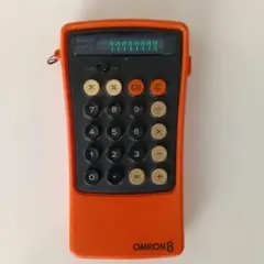 OMRON 8 電卓 本体 レトロ ヴィンテージ