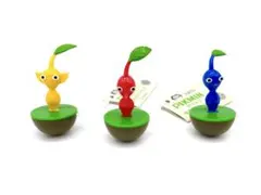 【新品未使用】ピクミン ゆらゆらフィギュア 3種セット 青赤黄ピクミン