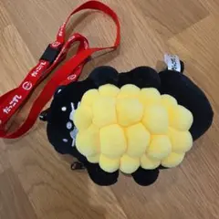 【非売品】スシロー　だっこずし　ぬいぐるみポーチ　くろねコーン