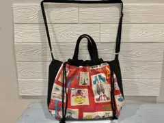 カラフルイラスト ショルダーバッグ