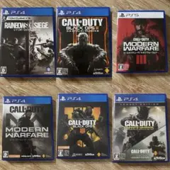コールオブデューティシリーズ6本セット