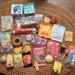 ミニチュア食品キーホルダーセット