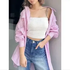 GYDA シンプルストライプシャツのサムネイル