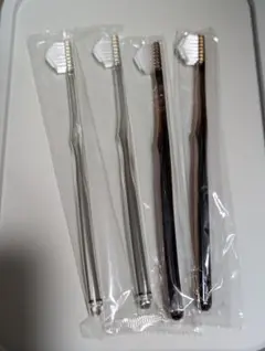 ちゃーり様専用★奇跡の歯ブラシ 4本セット クリア・ブラウン