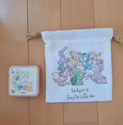 Duffy and Friends 巾着&空缶セット